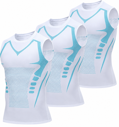 3Pack Mens Running Sport Tank Tops Dry Fit Gym Wicking Athletic Mesh Breathable Cool Workout Sleeveless Shirts Base Layer